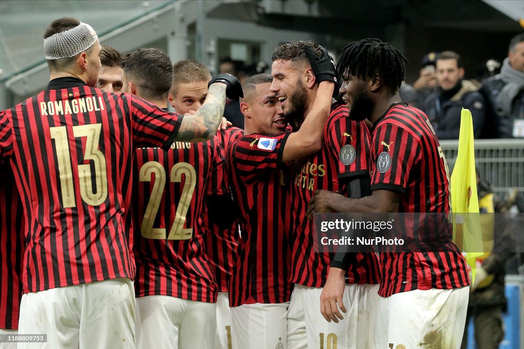 AC Milan v US Sassuolo - Serie A