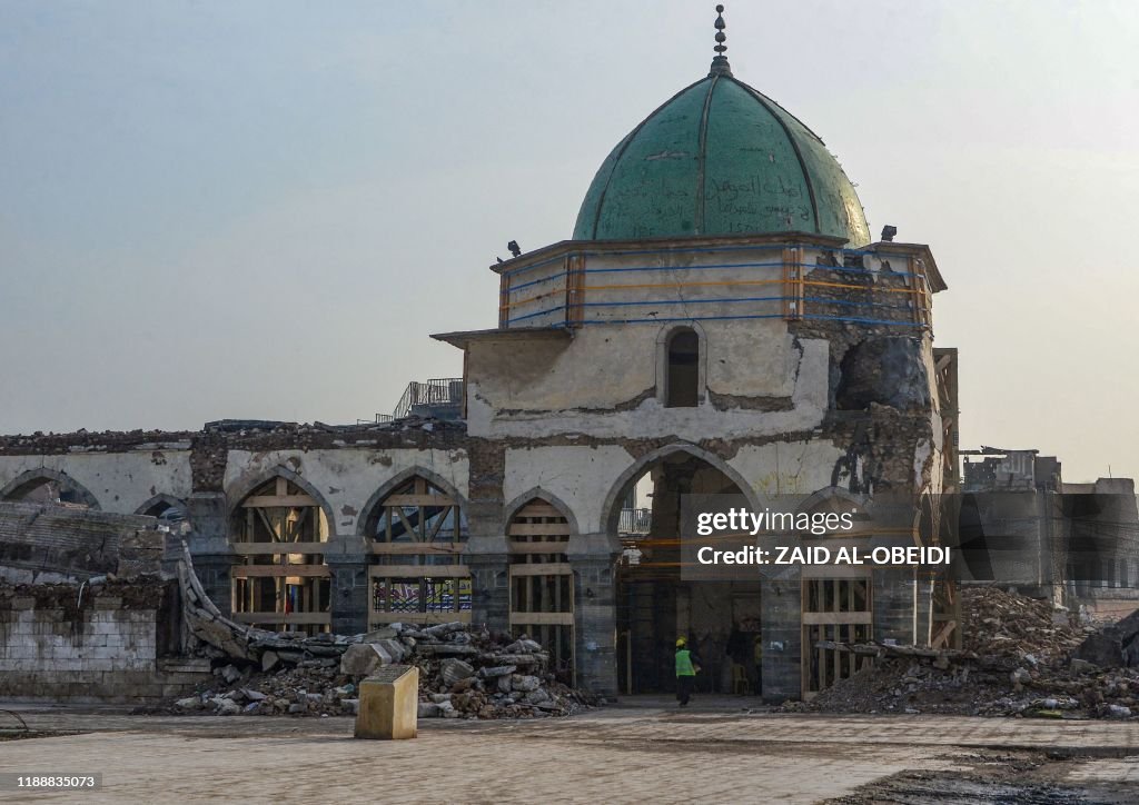 TOPSHOT-IRAQ-MOSUL-UNESCO