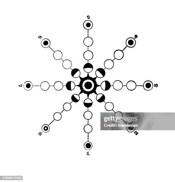 geometric riddle - riddle stock illustrations