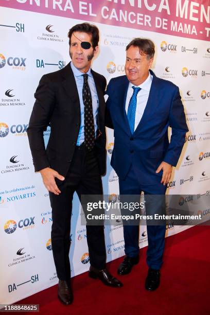 Juan Jose Padilla and Angel Martin attend 'Charity Auction Fundacion Clinica Menorca' at Hotel Wellington on November 19, 2019 in Madrid, Spain.