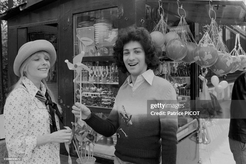 France Gall et Michel Berger en 1974