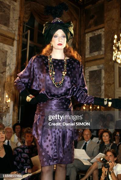 Défilé Christian Dior, Haute-Couture, collection Automne/hiver 1982