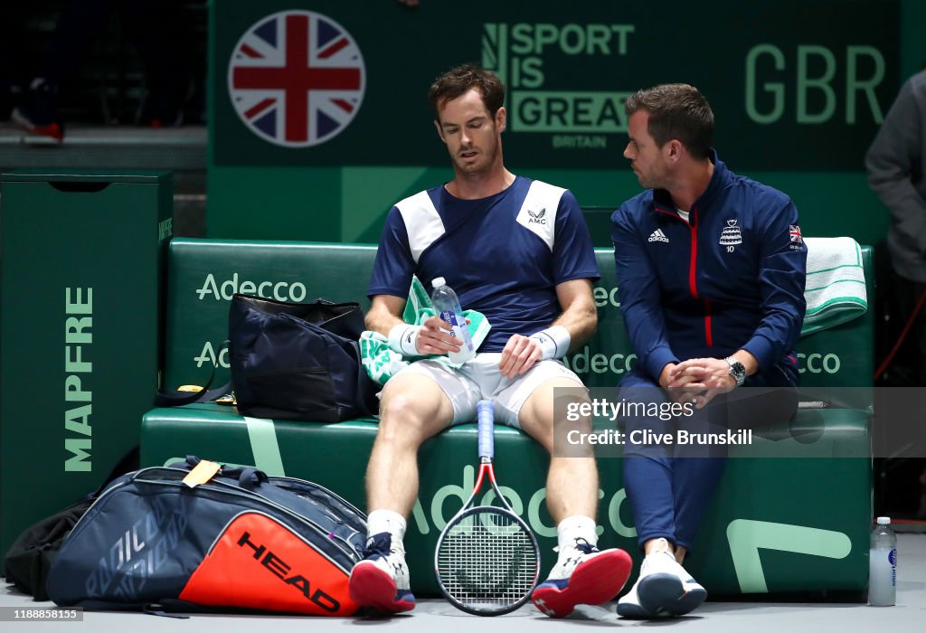 Great Britain Compete For 2019 Davis Cup