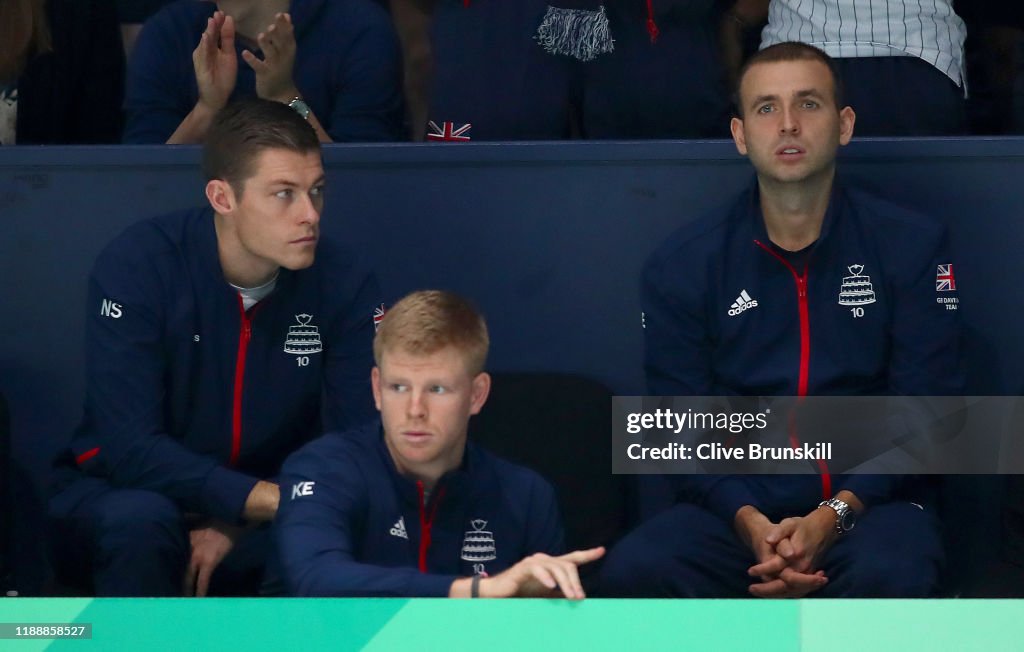 Great Britain Compete For 2019 Davis Cup