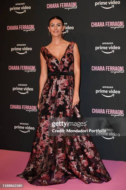 Italian actress Valentina Melis during the premiere of the documentary film Chiara Ferragni Unposted at the Auditorium della Conciliazione. Rome ,...