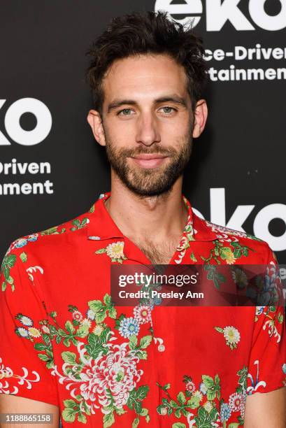 Blake Berris attends eko Fall Fiction Slate Premiere 2019 at Goya Studios on November 19, 2019 in Hollywood, California.