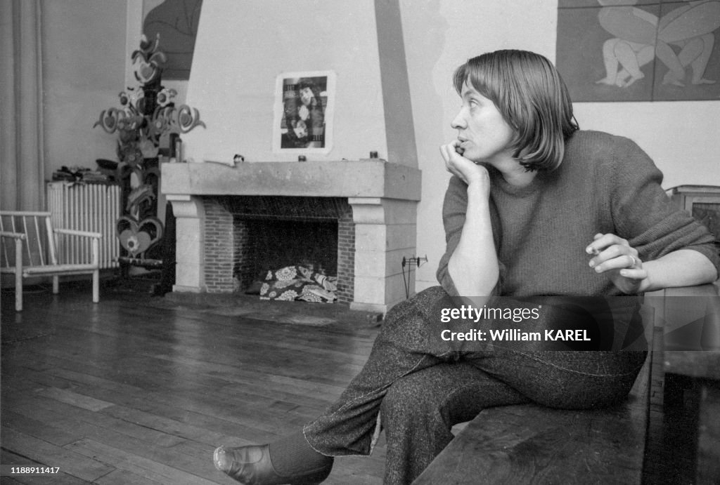 Portrait de Françoise Mallet-Joris en 1973