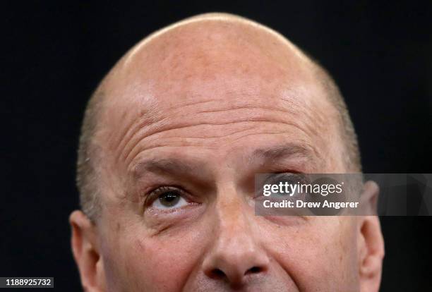 Gordon Sondland, the U.S ambassador to the European Union, testifies before the House Intelligence Committee in the Longworth House Office Building...