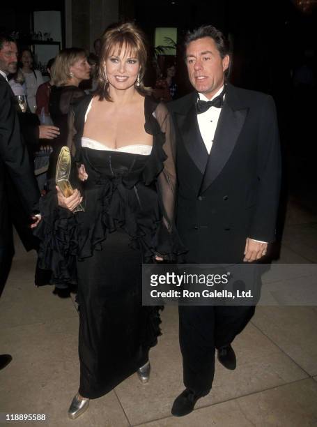 Actress Raquel Welch and boyfriend Richard Palmer attend the American Cinema Editors' 49th Annual EDDIE Awards on March 13, 1999 at Beverly Hilton...