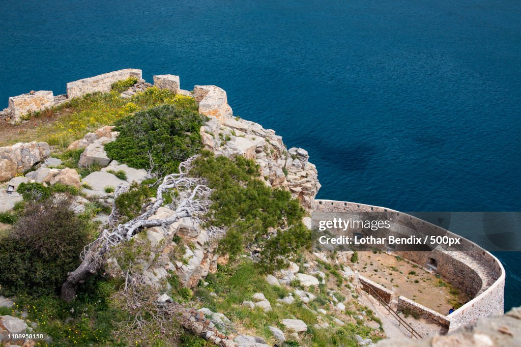 Spinalonga Fort, Crete, Greece