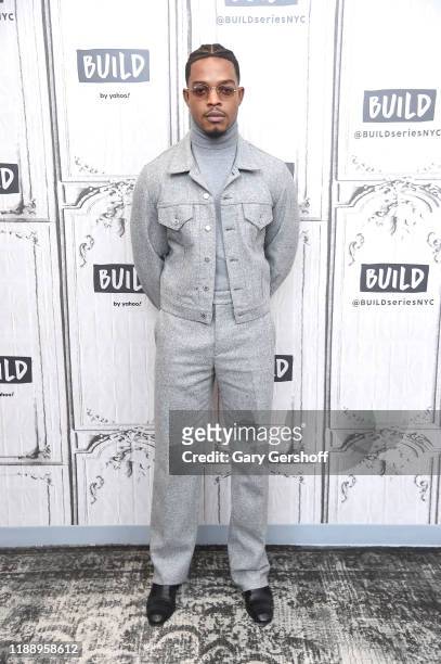 Actor Stephan James visits the Build Series to discuss the film “21 Bridges” at Build Studio on November 20, 2019 in New York City.