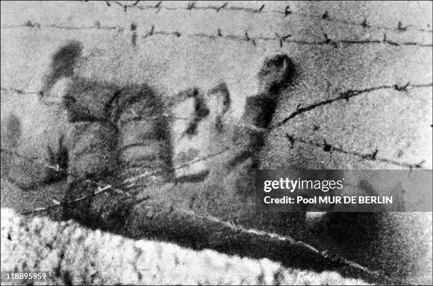Since August 1961, horizon for East Berliners was limited to contemplating this 4 meters high wall on which hundreds of escape candidates injured...