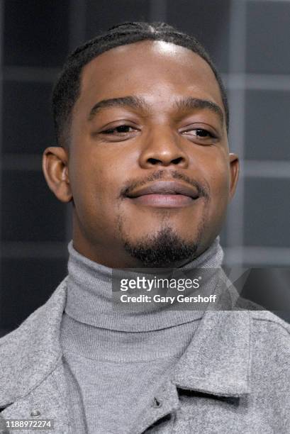 Actor Stephan James visits the Build Series to discuss the film “21 Bridges” at Build Studio on November 20, 2019 in New York City.