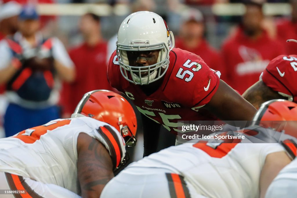 NFL: DEC 15 Browns at Cardinals
