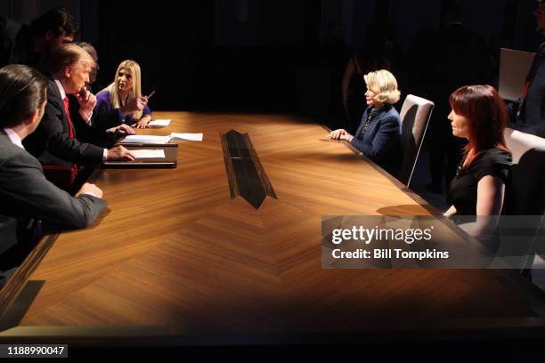May 10 MANDATORY CREDIT Bill Tompkins/Getty Images Donald Trump decides who will win between Joan Rivers and Annie Duke during the Season Finale of...