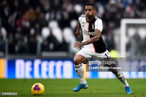 Danilo Luiz da Silva of Juventus FC in action during the Serie A football match between Juventus FC and Udinese Calcio. Juventus FC won 3-1 over...