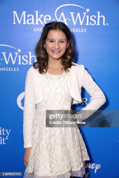 Hayley LeBlanc attends the 2019 Wish Gala on November 20, 2019 in Beverly Hills, California.