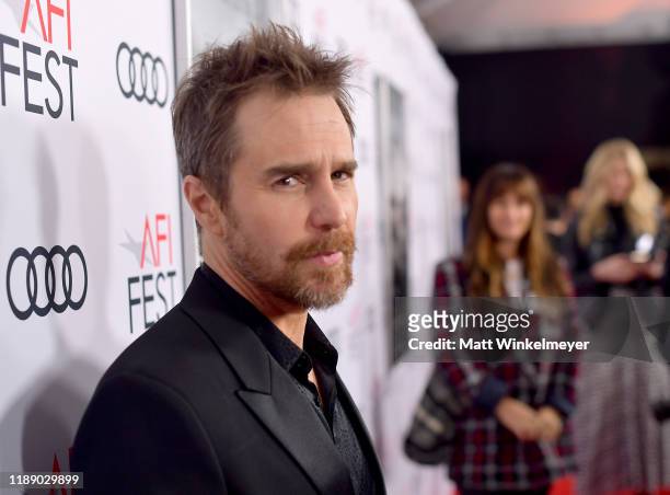 Sam Rockwell attends the "Richard Jewell" premiere during AFI FEST 2019 Presented By Audi at TCL Chinese Theatre on November 20, 2019 in Hollywood,...