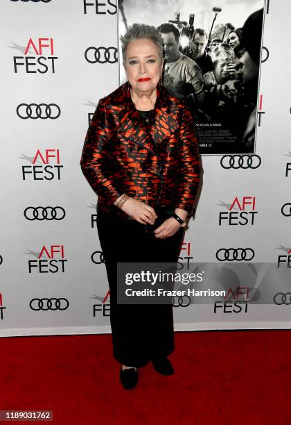Kathy Bates attends the "Richard Jewell" premiere during AFI FEST 2019 Presented By Audi at TCL Chinese Theatre on November 20, 2019 in Hollywood,...