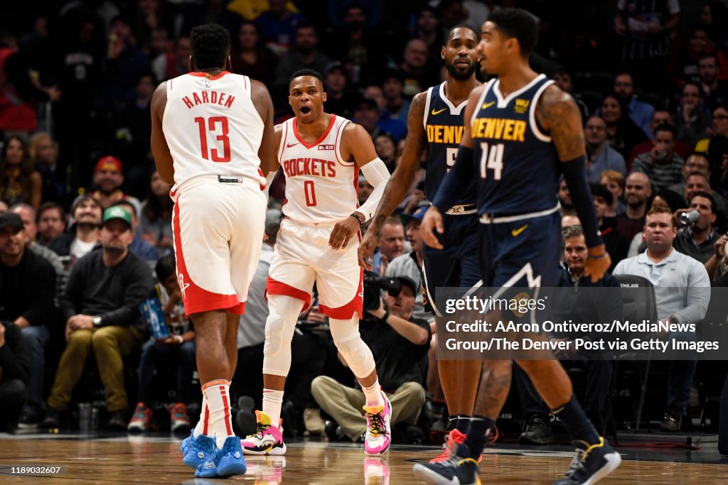 DENVER NUGGETS VS HOUSTON ROCKETS, NBA REGULAR SEASON