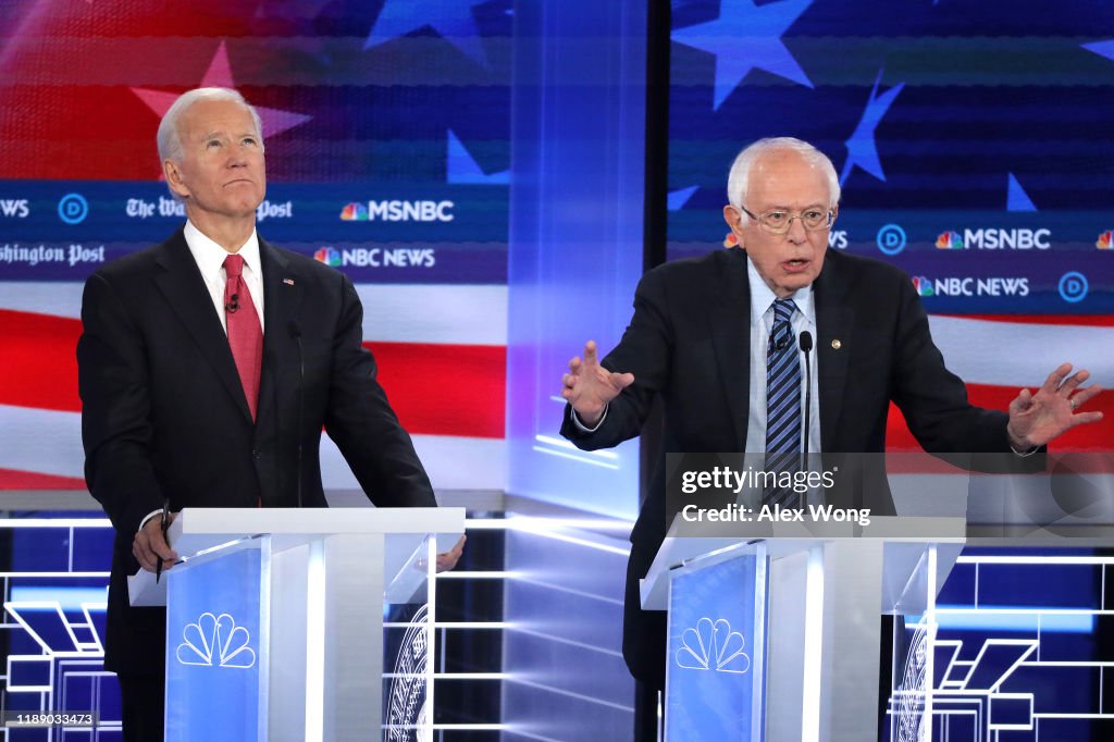 Democratic Presidential Candidates Participate In Debate In Atlanta, Georgia