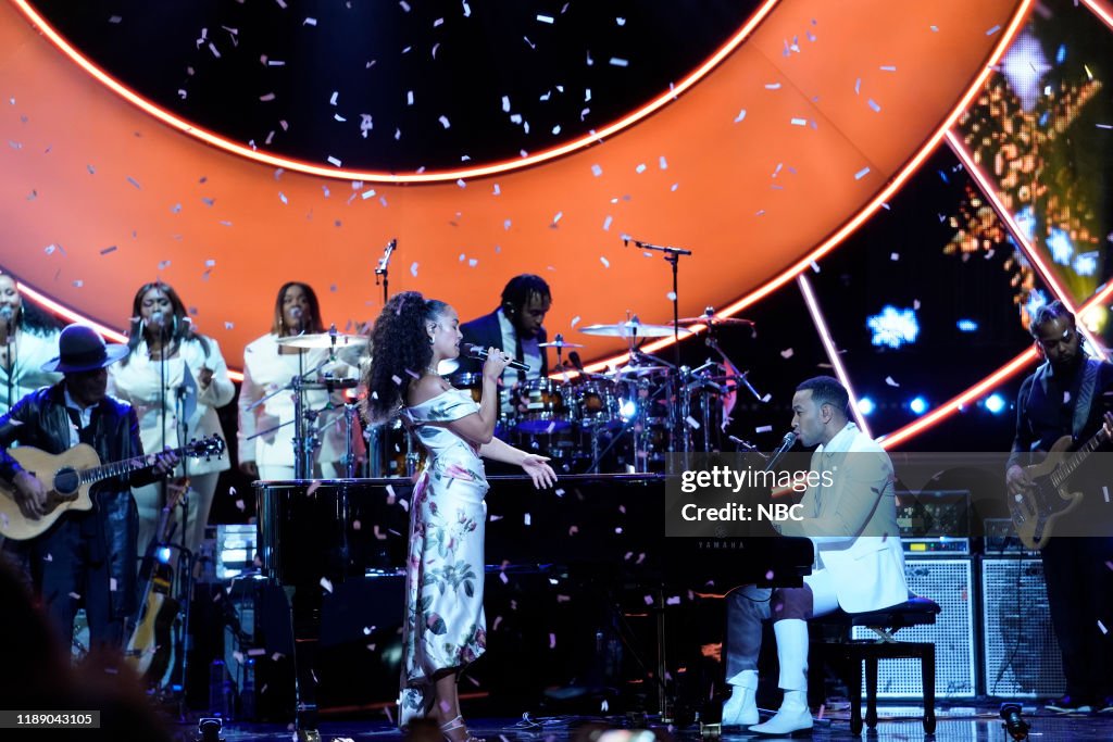 Jorja Smith, John Legend at Royal Albert Hall in London, England