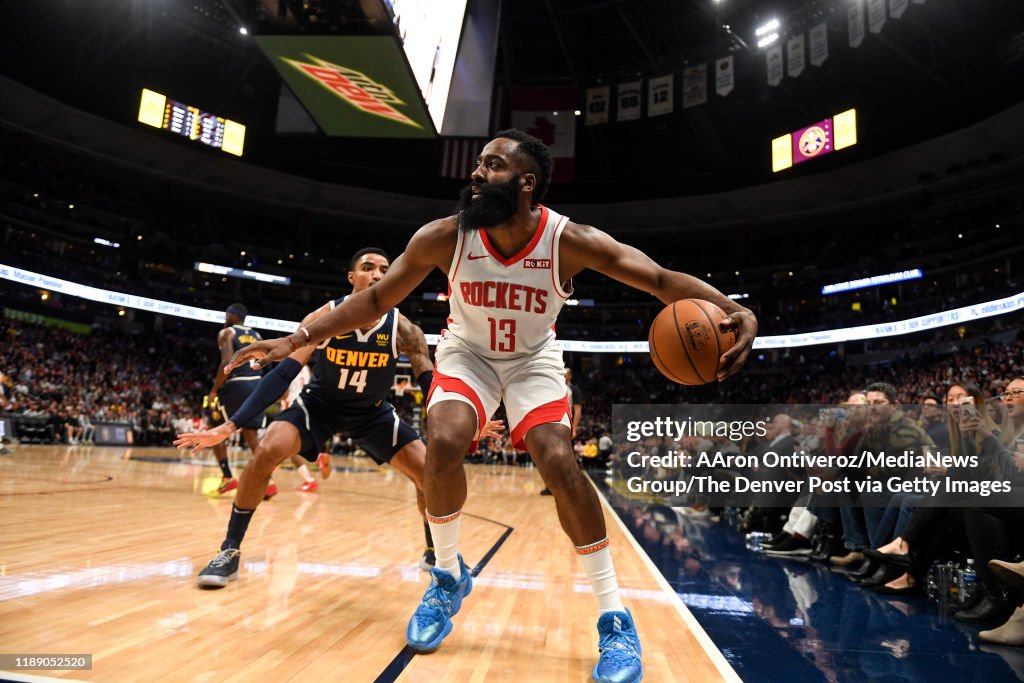 DENVER NUGGETS VS HOUSTON ROCKETS, NBA REGULAR SEASON