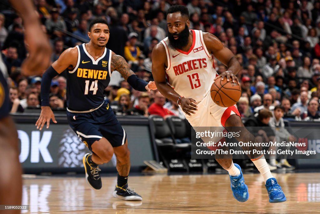 DENVER NUGGETS VS HOUSTON ROCKETS, NBA REGULAR SEASON