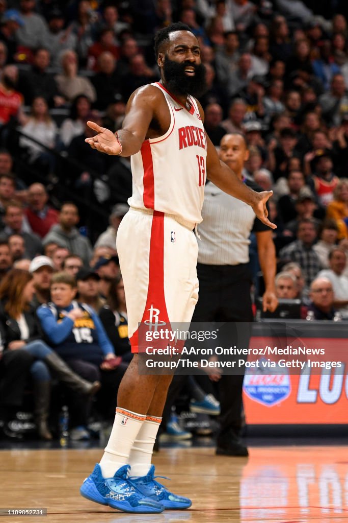 DENVER NUGGETS VS HOUSTON ROCKETS, NBA REGULAR SEASON