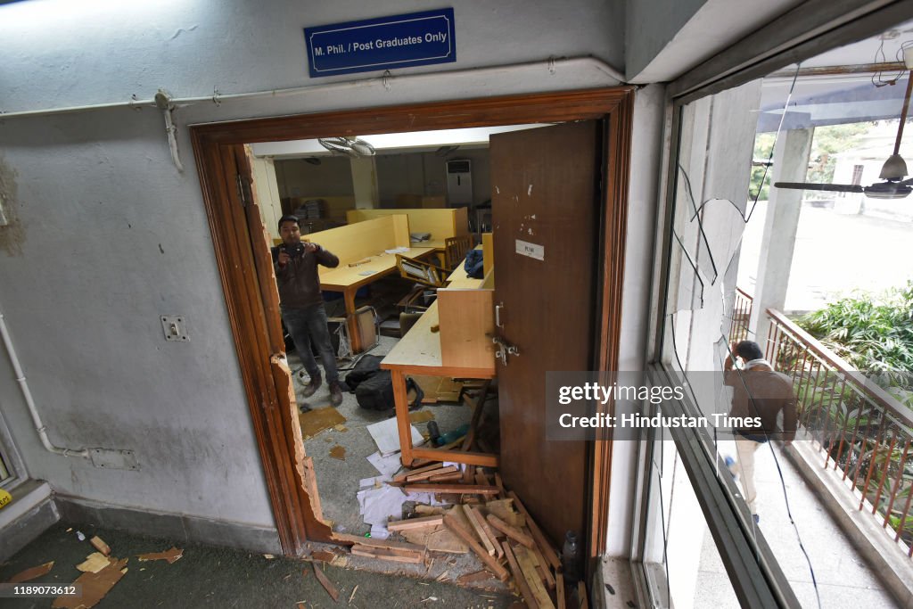 Situation Tense In Jamia Millia Islamia After Violent Protest Against The Citizenship Amendment Act