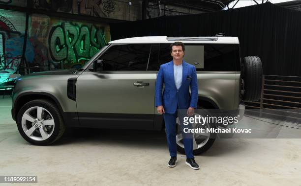 Gerry McGovern, Land Rover Chief Design Officer, attends the North American debut of the new Land Rover Defender at Rolling Greens Los Angeles, as...