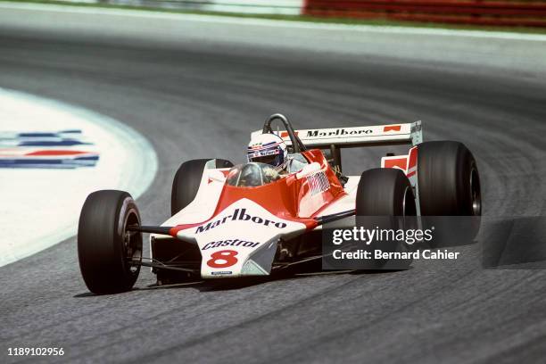 Alain Prost, McLaren-Ford M29C, Grand Prix of Austria, Osterreichring, 17 August 1980.