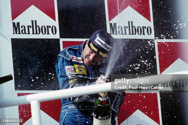 Nigel Mansell, Grand Prix of Hungary, Hungaroring, 16 August 1992.