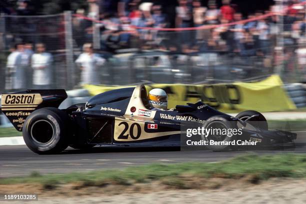 Ian Scheckter OR Jody Scheckter, Wolf-Ford WR1, Grand Prix of Italy, Autodromo Nazionale Monza, 11 September 1977.