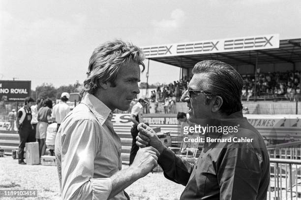 Max Mosley, Jean-Marie Balestre, Grand Prix of France, Dijon-Prenois, 01 July 1979.