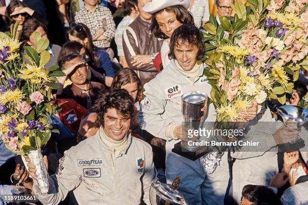 François Cevert, Jackie Stewart, Grand Prix of Belgium, Circuit Zolder, 20 May 1973.