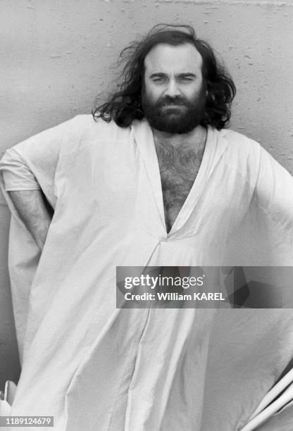 Demis Roussos en vacances à Jérusalem le 22 juin 1975, Israël.