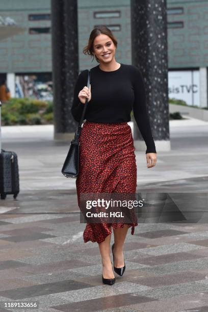 Vicky Pattison seen at the ITV on November 21, 2019 in London, England.