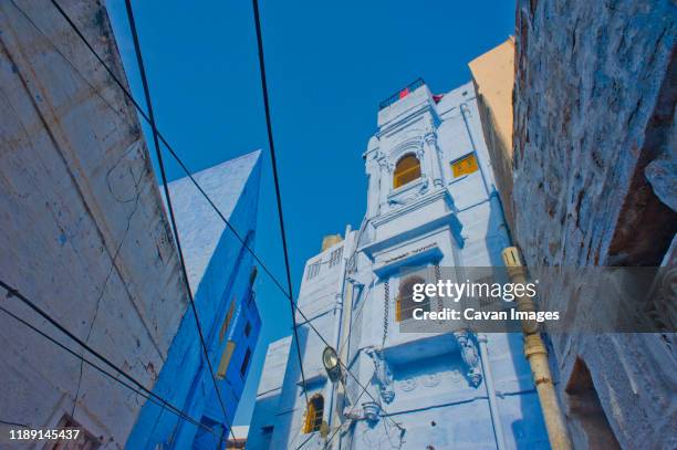 classical jodhpur`s blue houses - jodhpur 個照片及圖片檔