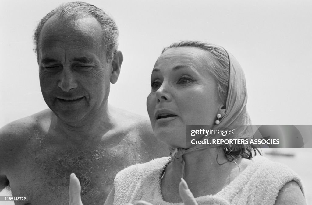 Zsa Zsa Gabor et son mari en 1964