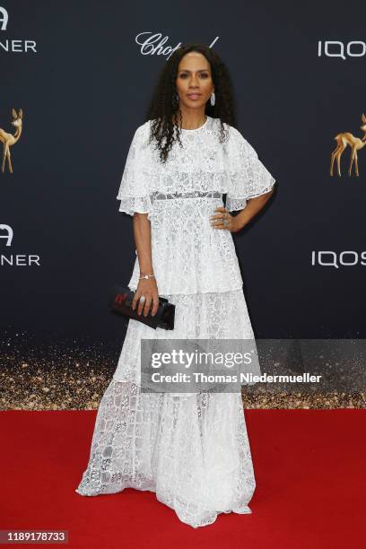 Barbara Becker attends the 71st Bambi Awards at Festspielhaus Baden-Baden on November 21, 2019 in Baden-Baden, Germany.