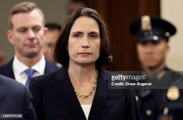 Fiona Hill , the National Security Council’s former senior director for Europe and Russia, and David Holmes , the under secretary of state for...