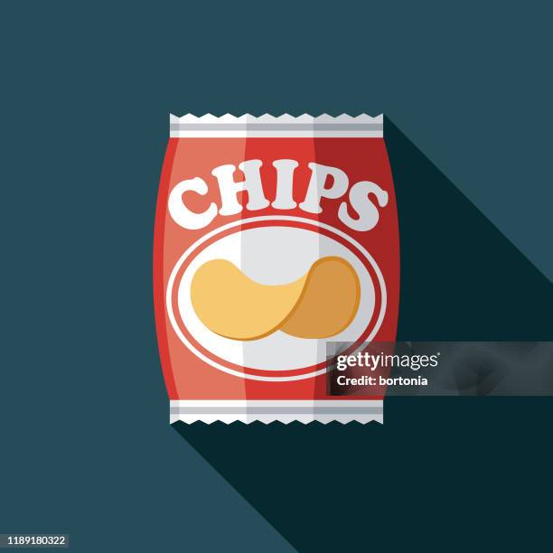 schlichte kartoffel chip geschmack symbol - savory stock-grafiken, -clipart, -cartoons und -symbole