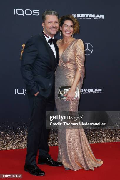 Hardy Krueger jr. And Alice Krueger attend the 71tst Bambi Awards at Festspielhaus Baden-Baden on November 21, 2019 in Baden-Baden, Germany.