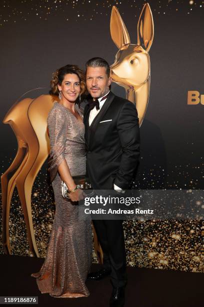 Hardy Krueger jr. And Alice Krueger attend the 71tst Bambi Awards at Festspielhaus Baden-Baden on November 21, 2019 in Baden-Baden, Germany.