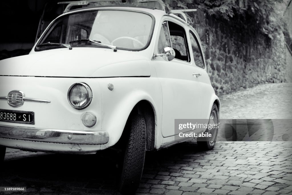 Fiat 500 en Toscane