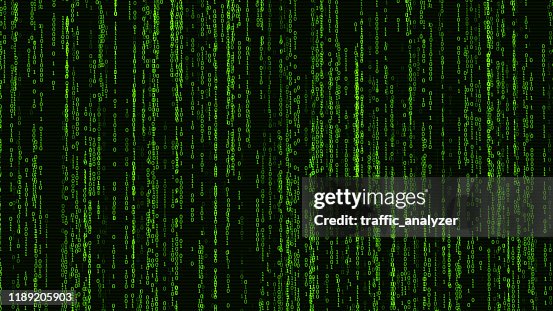 Matrix Code Outline Matrix Code Background High-Res Vector Graphic - Getty Images