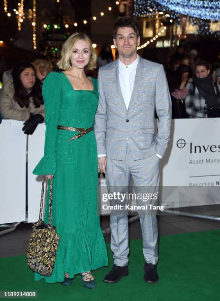 Fearne Cotton and Jesse Wood attend the Tusk Conservation Awards at The Empire Cinema on November 21, 2019 in London, England.