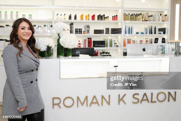 Roman K Salon owner Rachel Shimanova attends the Roman K Salon Madison Avenue Opening on November 21, 2019 in New York City.