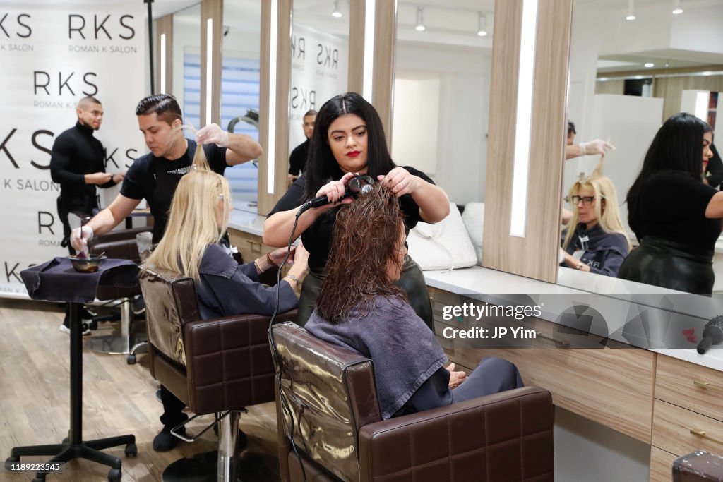 Roman K Salon Madison Avenue Opening